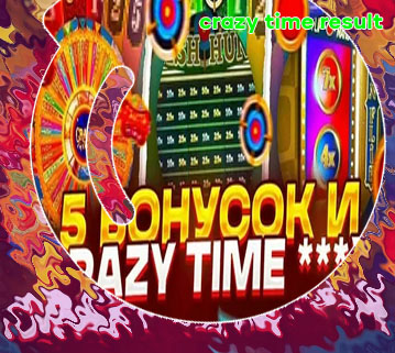 Crazy time resul