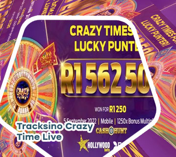 Tracksino crazy time live score